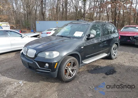 2008 BMW X5 4.8I из США, поврежденный, VIN 5UXFE83528LZ47289